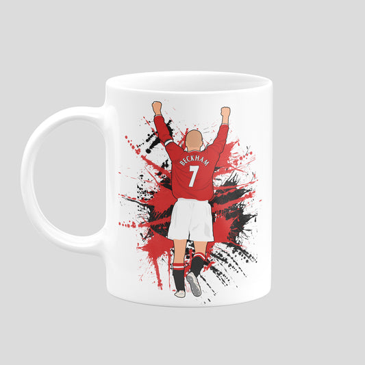 David Beckham Utd Mug