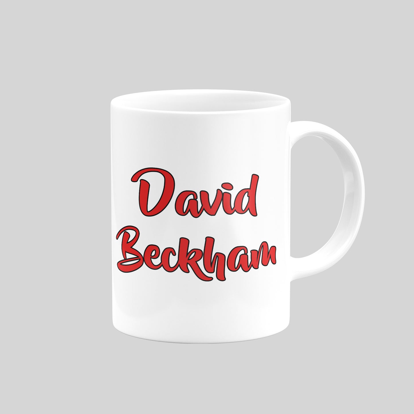 David Beckham Utd Mug