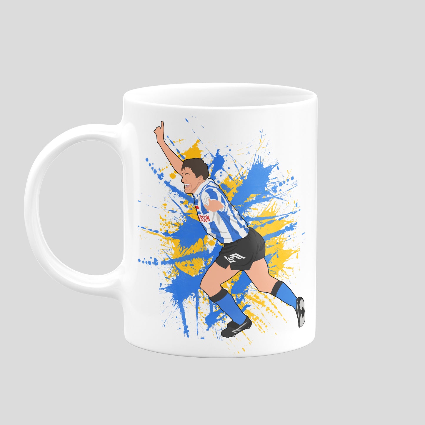 David Hirst Mug – Sheffield Wednesday Football Artwork
