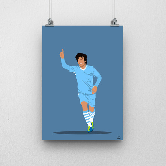 David Silva Print