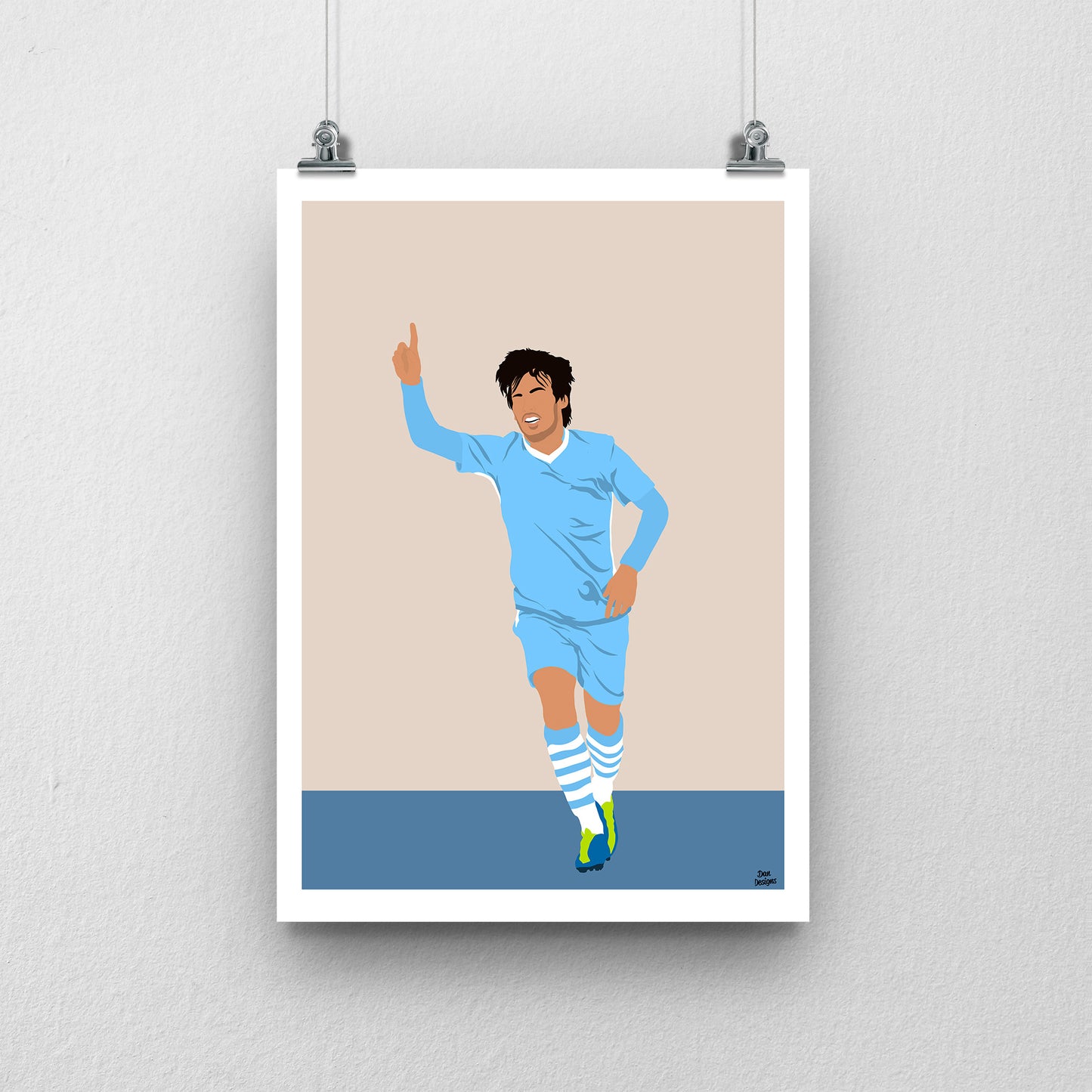 David Silva Print