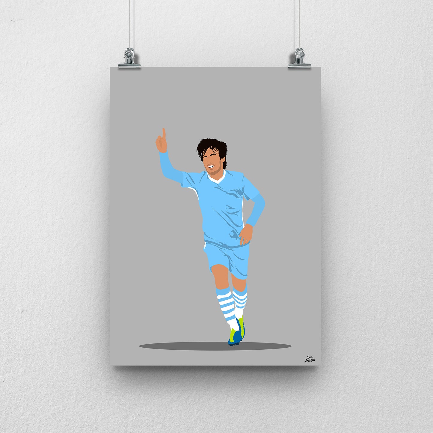 David Silva Print