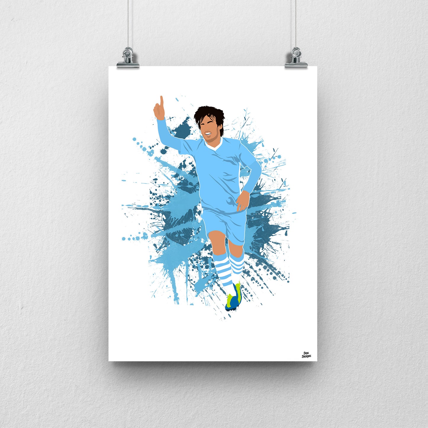 David Silva Print