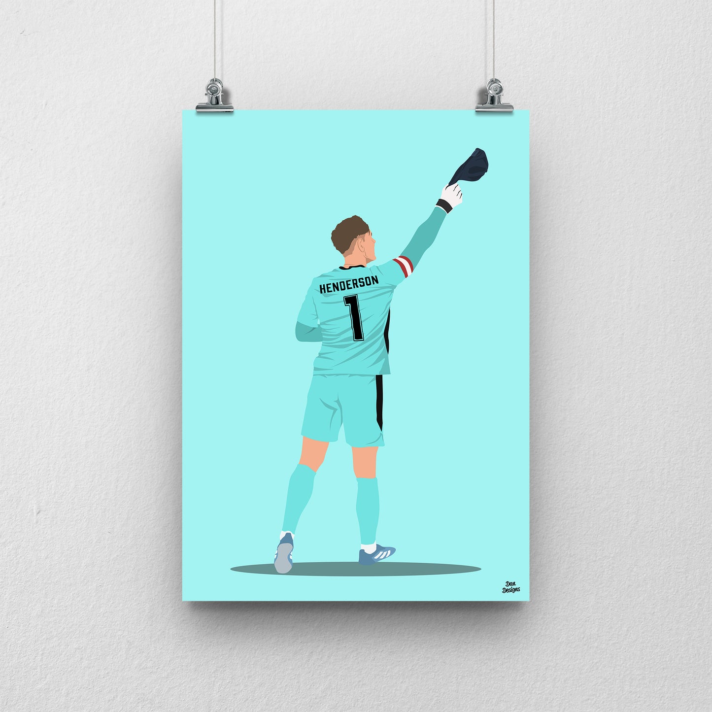 Dean Henderson Print – Crystal Palace Football Artwork