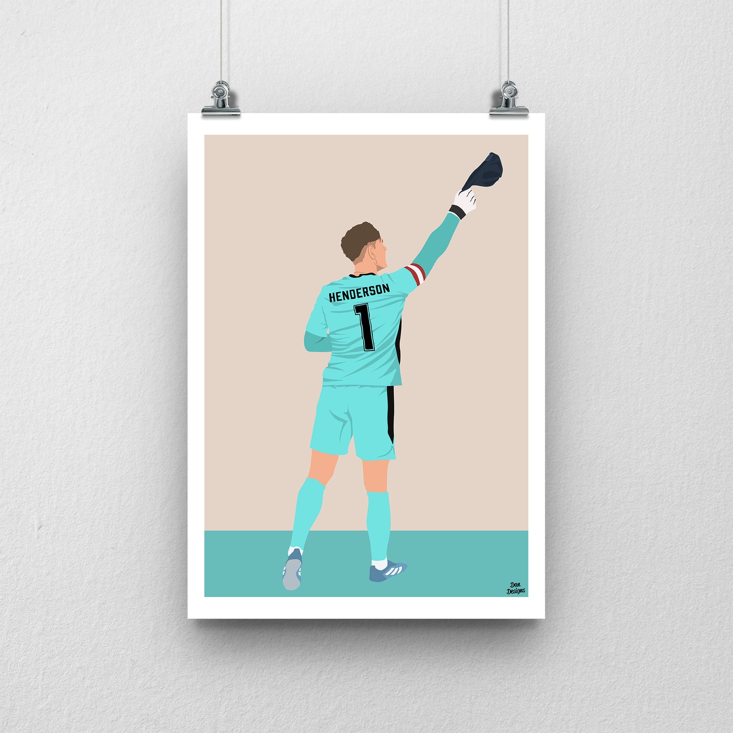 Dean Henderson Print – Crystal Palace Football Artwork