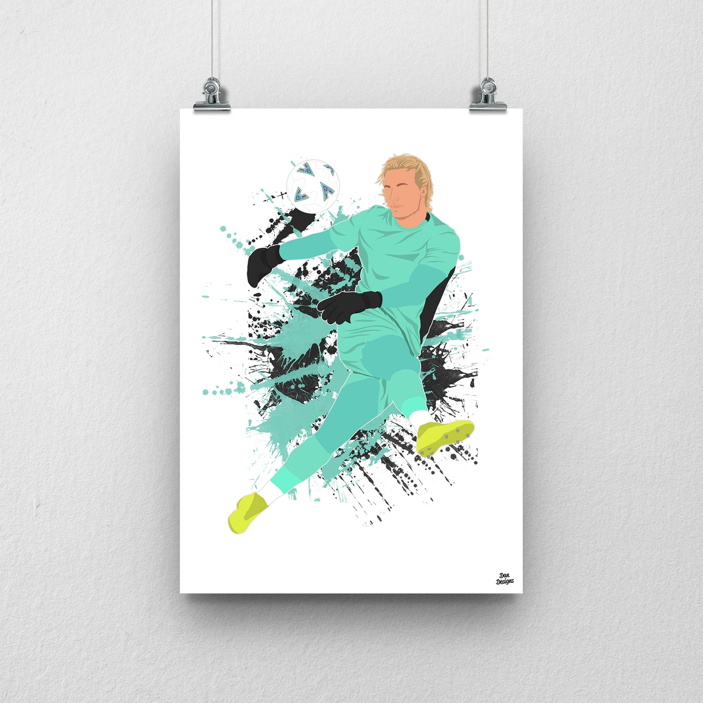 Adam Desbois Carlisle United Print – Official Artwork