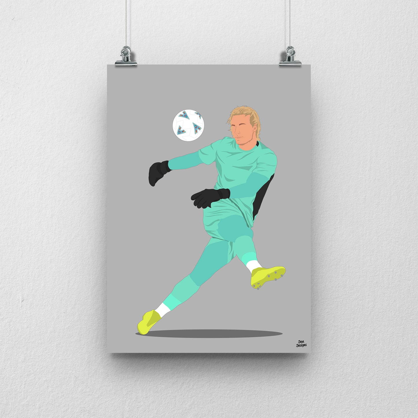 Adam Desbois Carlisle United Print – Official Artwork