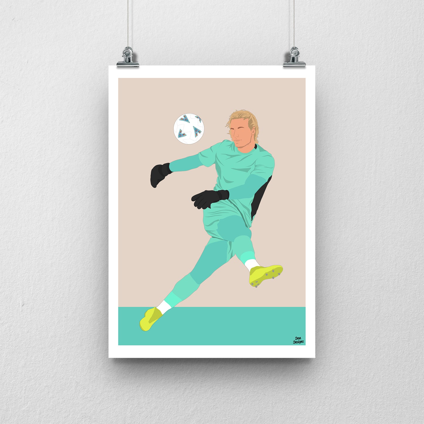 Adam Desbois Carlisle United Print – Official Artwork