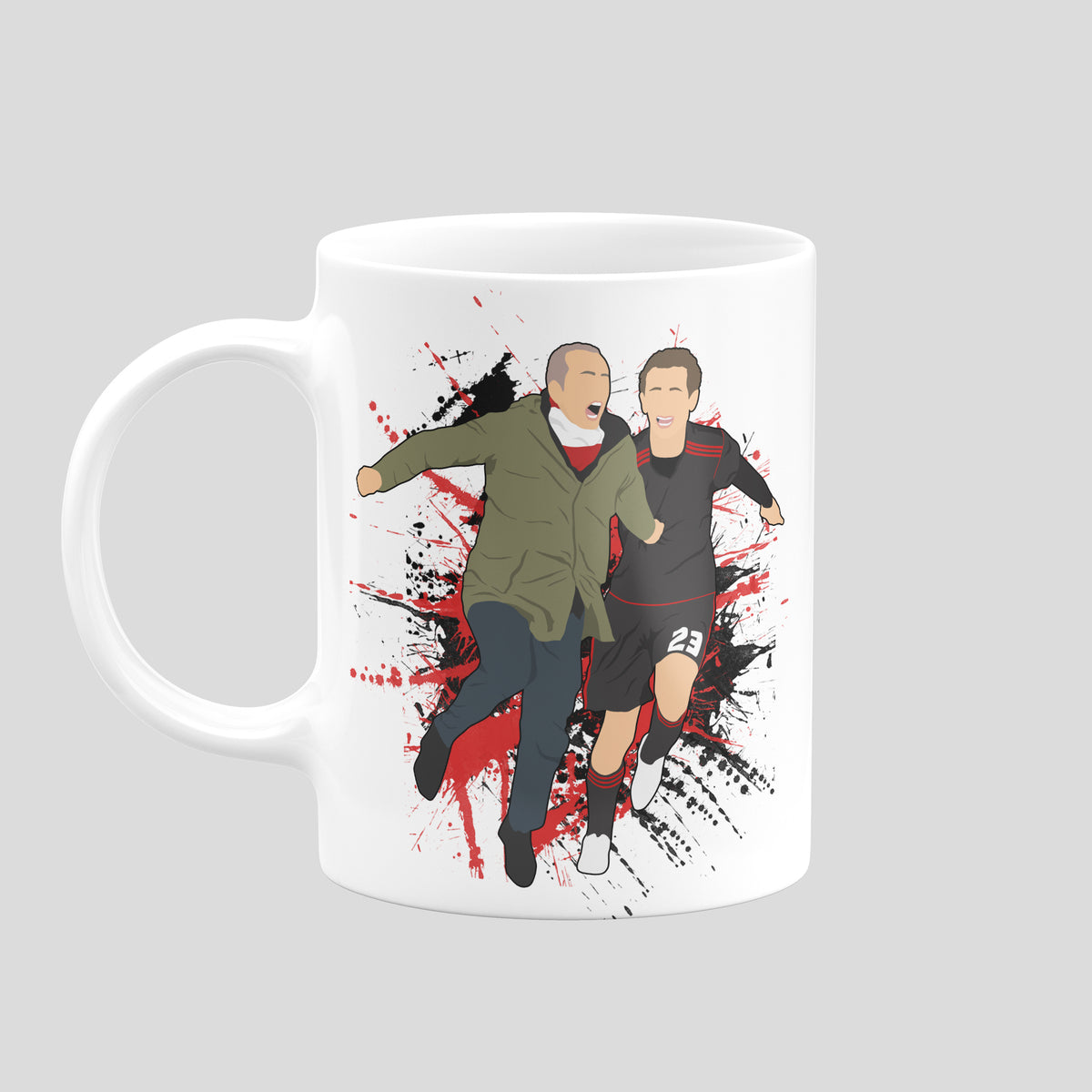 Paolo Di Canio Swindon Town mug – original football artwork