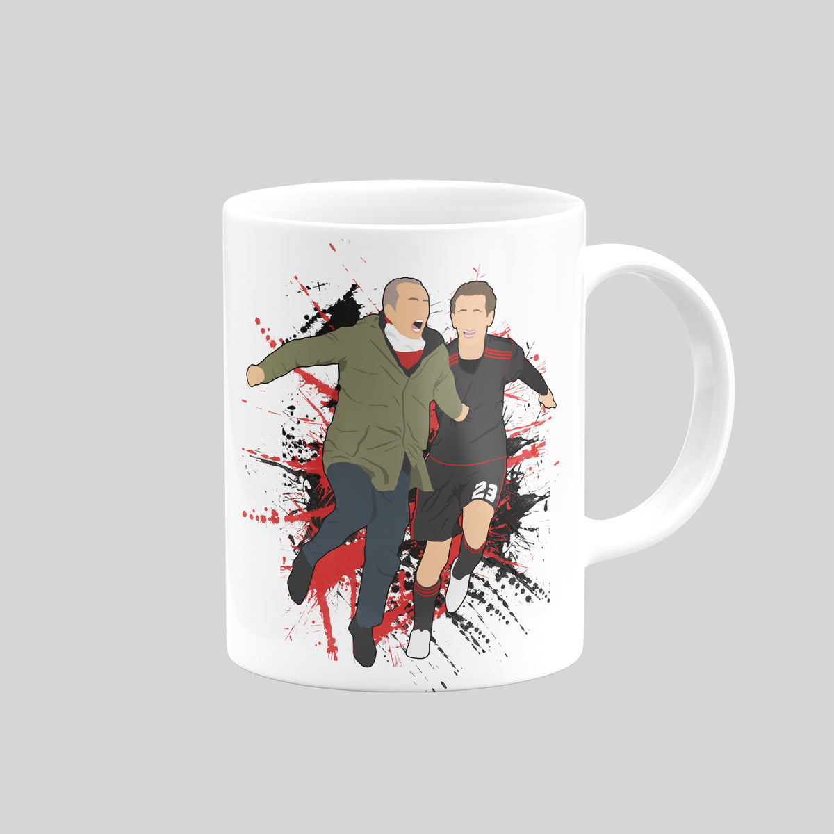 Paolo Di Canio Swindon Town mug – reverse design