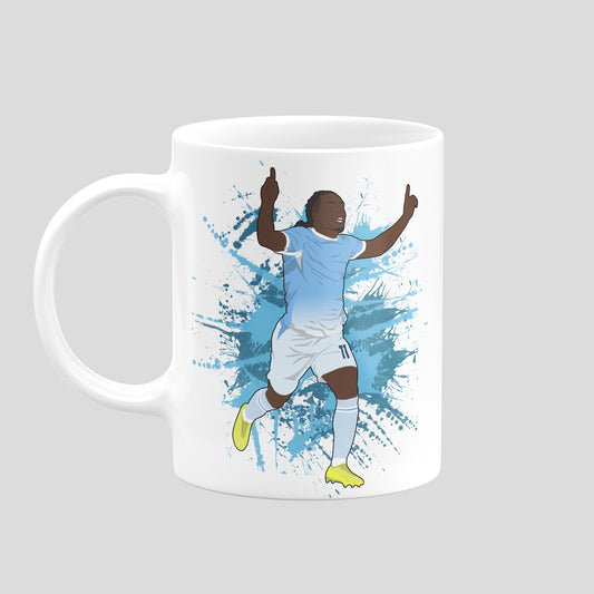 Jeremy Doku Manchester City Mug – Football Artwork