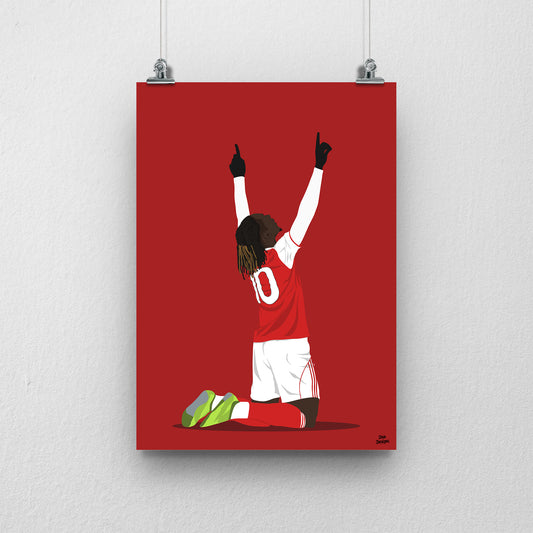 Eberechi Eze Arsenal Print – Premier League Football poster