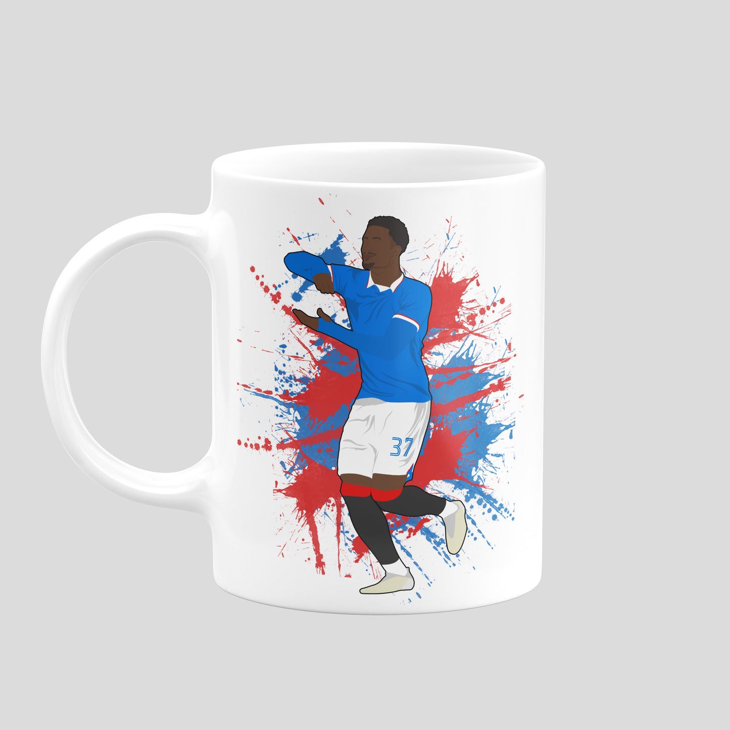 Emmanuel Fernandez Mug – Rangers Defender Artwork