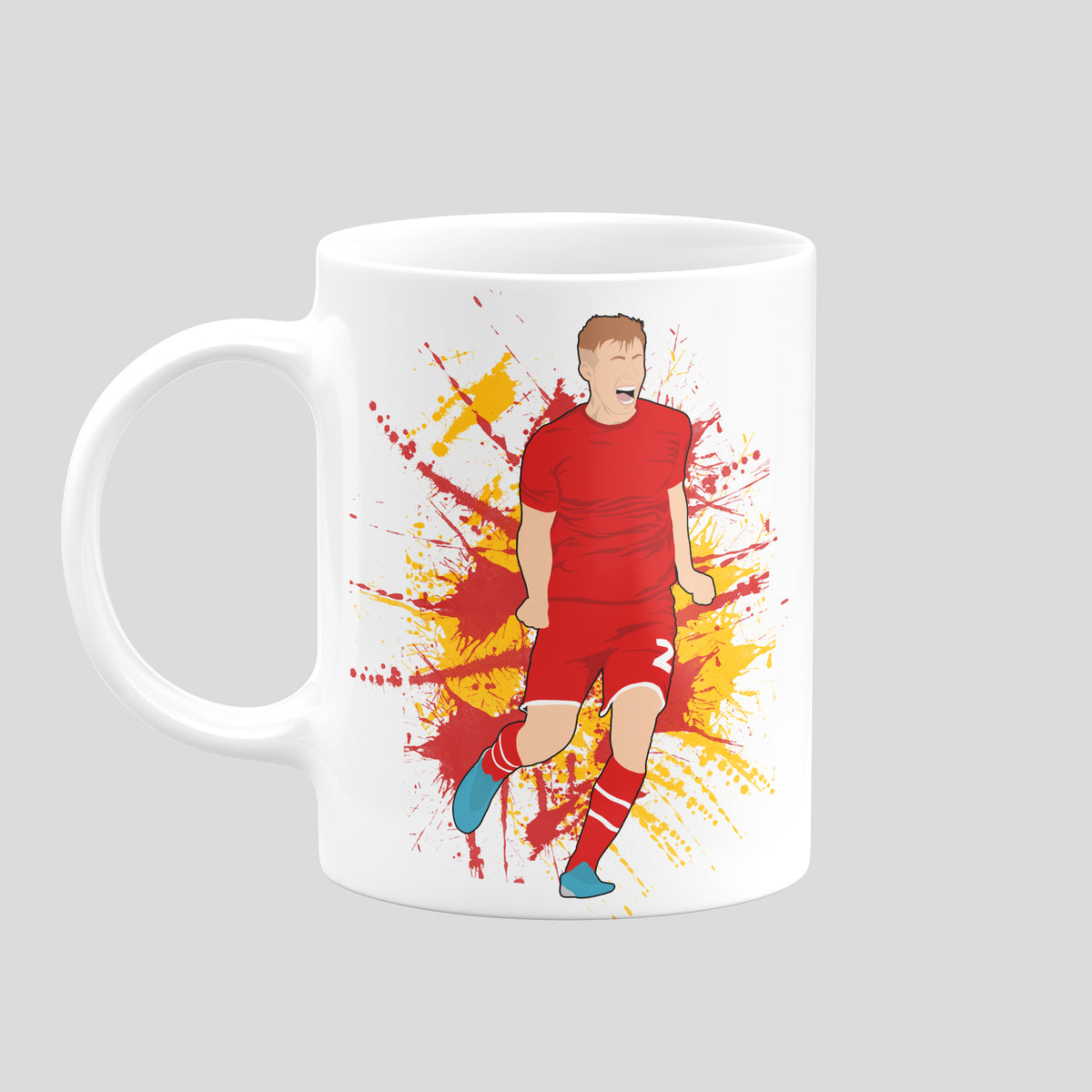 Eoin Doyle Swindon Town mug – original football artwork