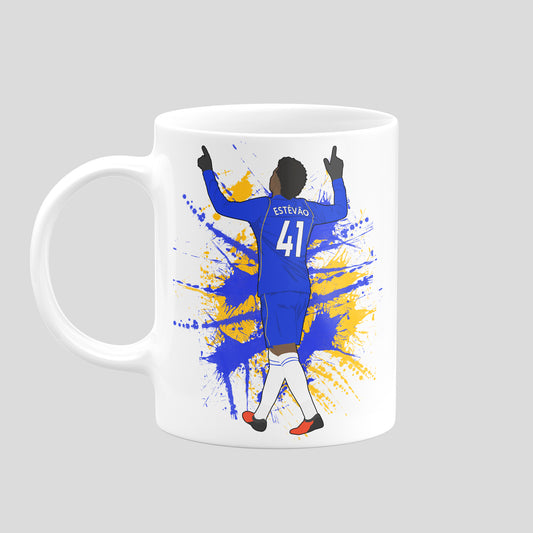 Estevao Chelsea Mug – Football Artwork