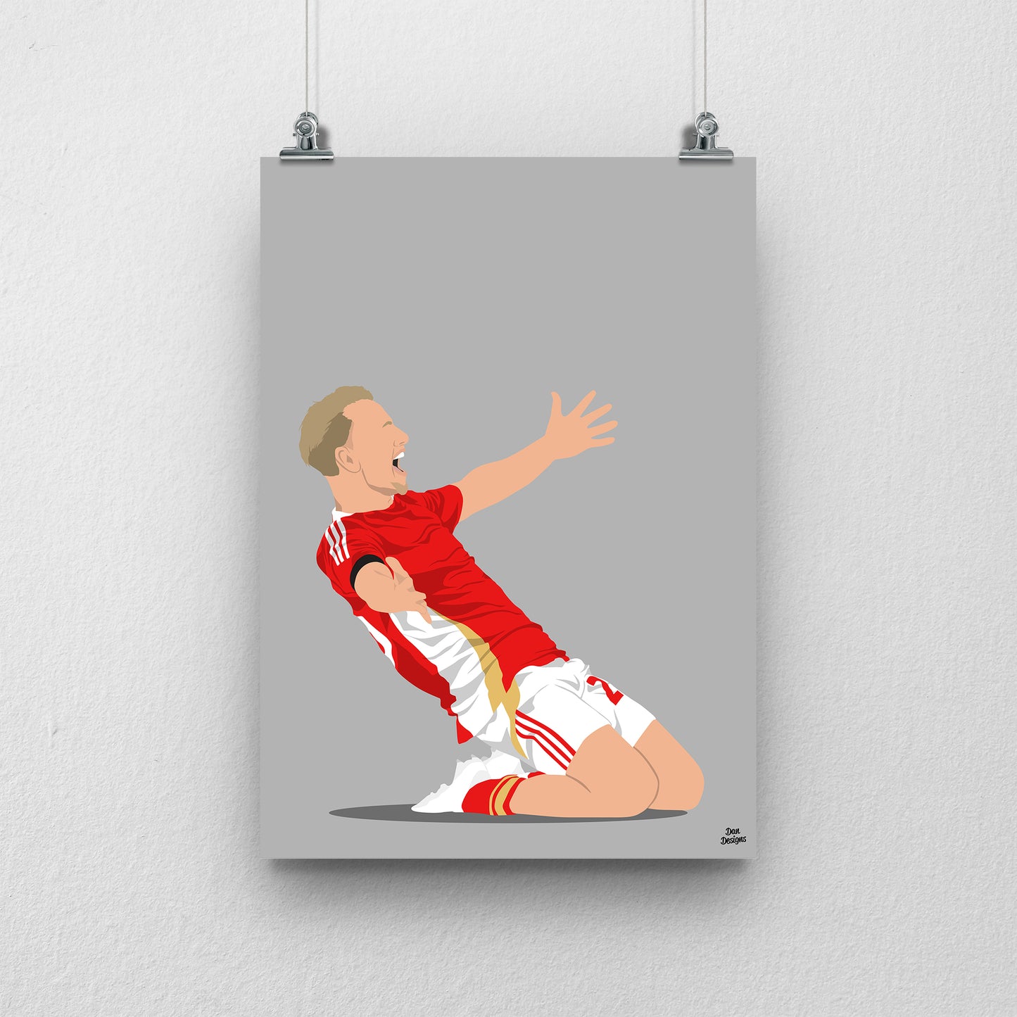Finlay Munroe Swindon Town Print – Official Football Artwork