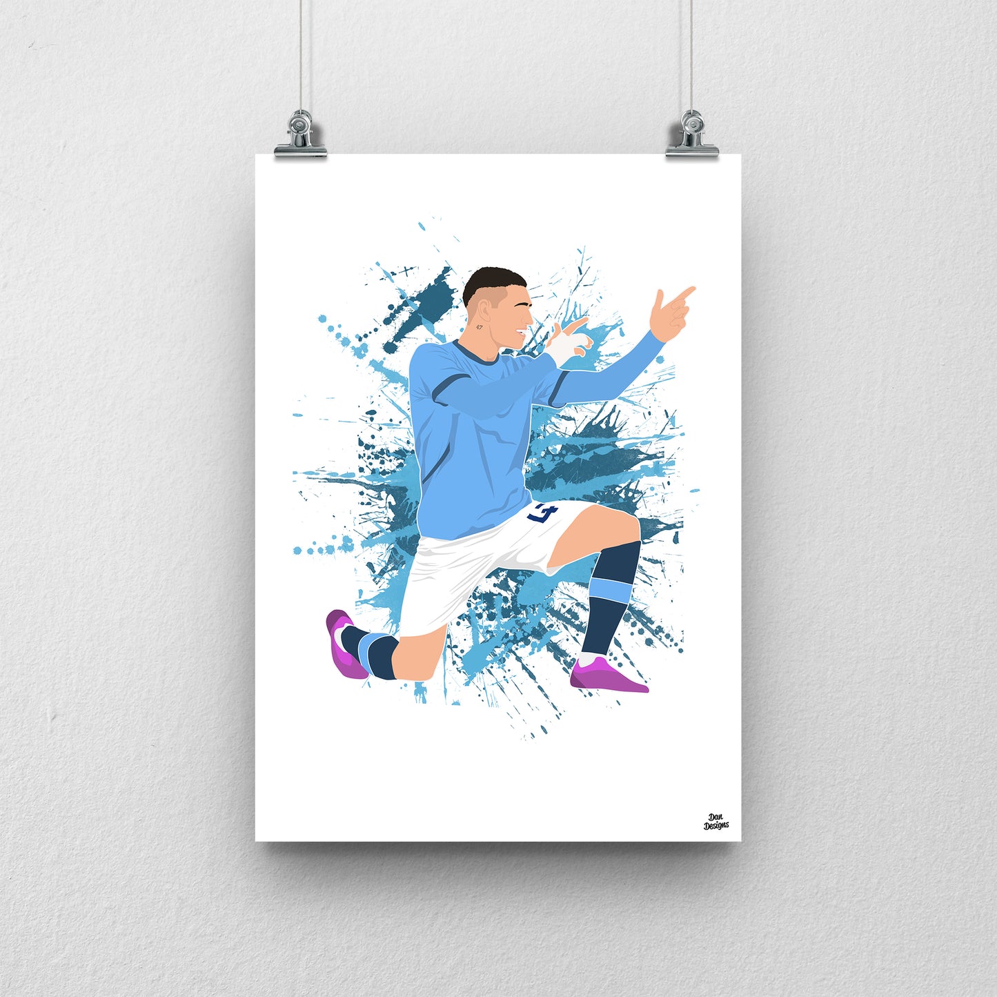 Phil Foden Print