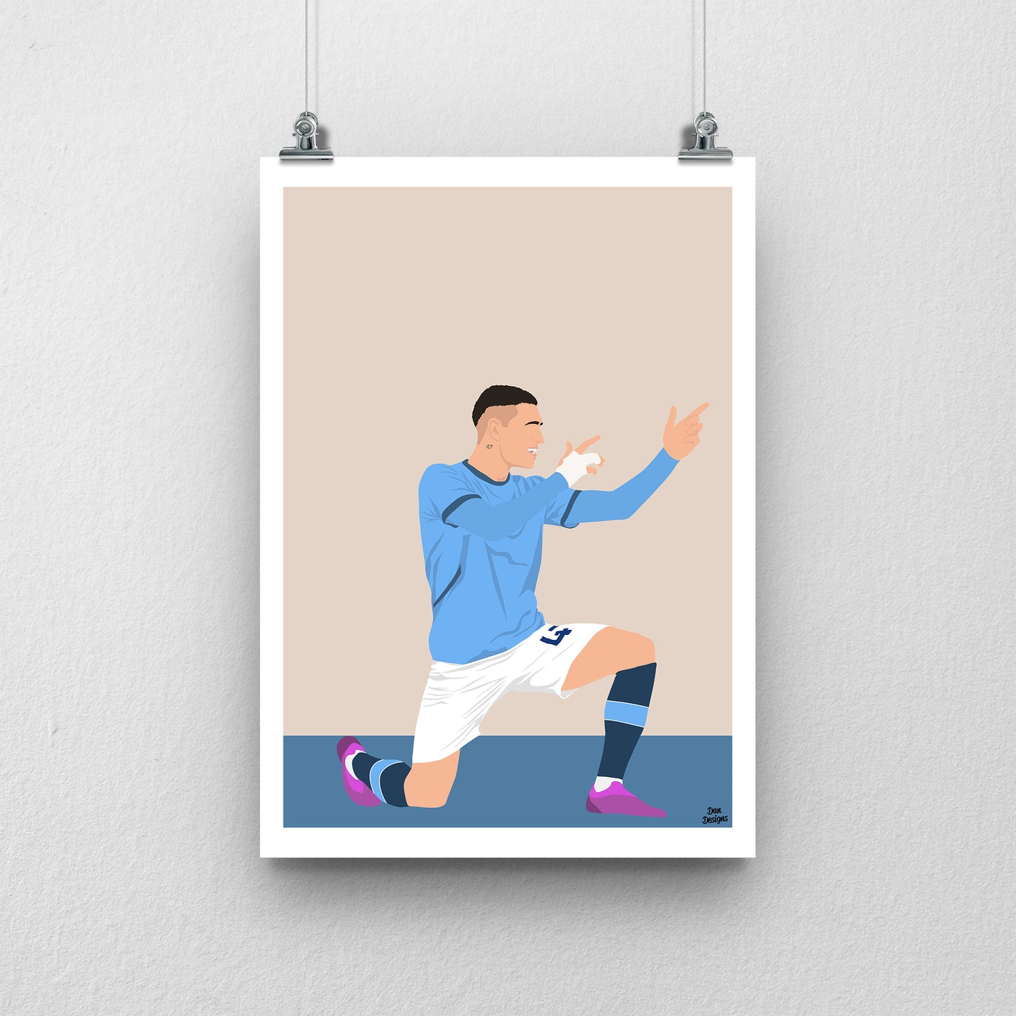 Phil Foden Print