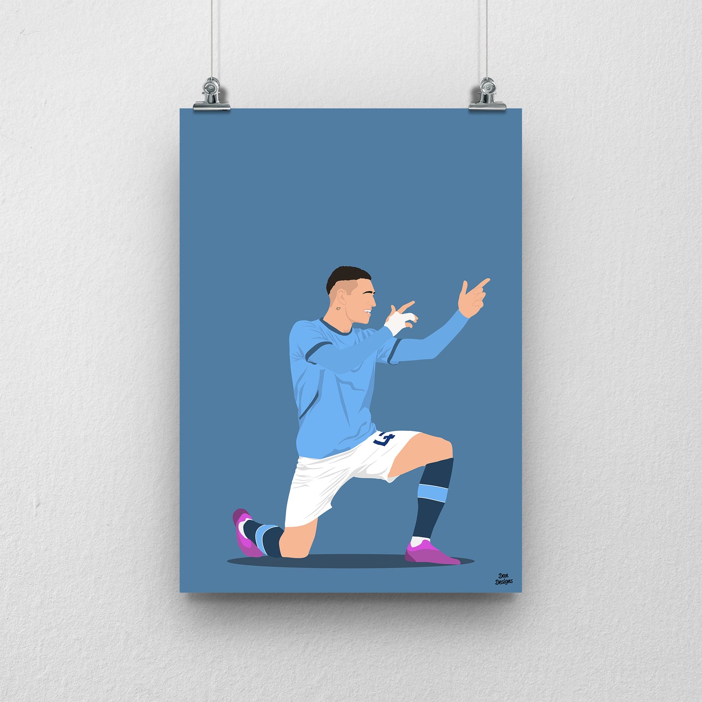 Phil Foden Print