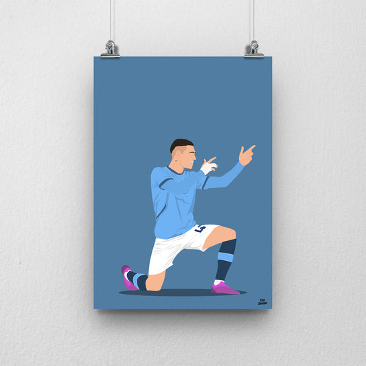 Phil Foden Print