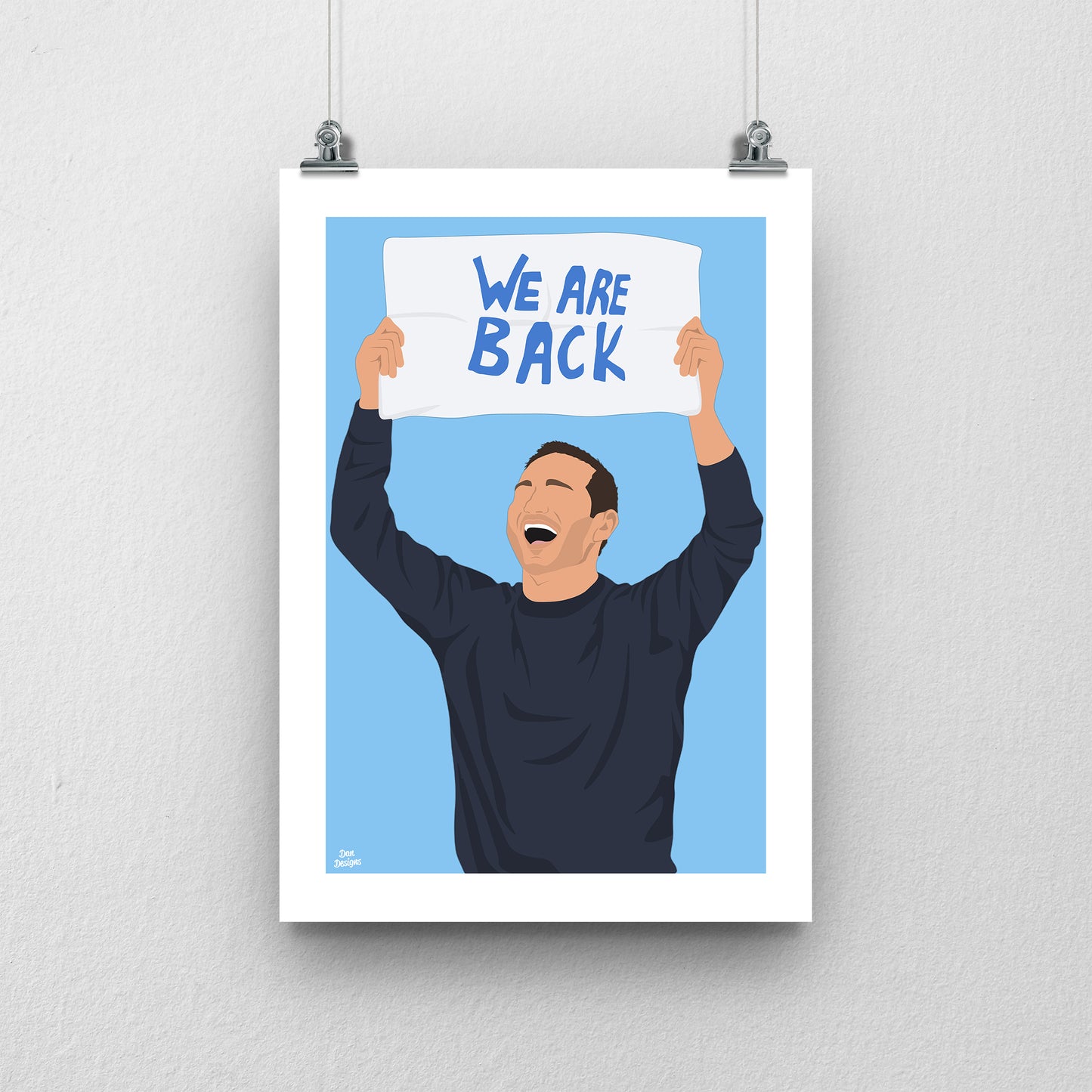 Frank Lampard Print – Coventry City Manager