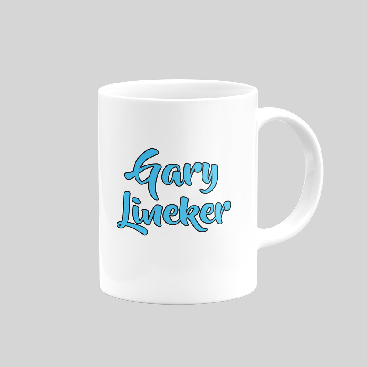 Gary Lineker England mug – reverse design