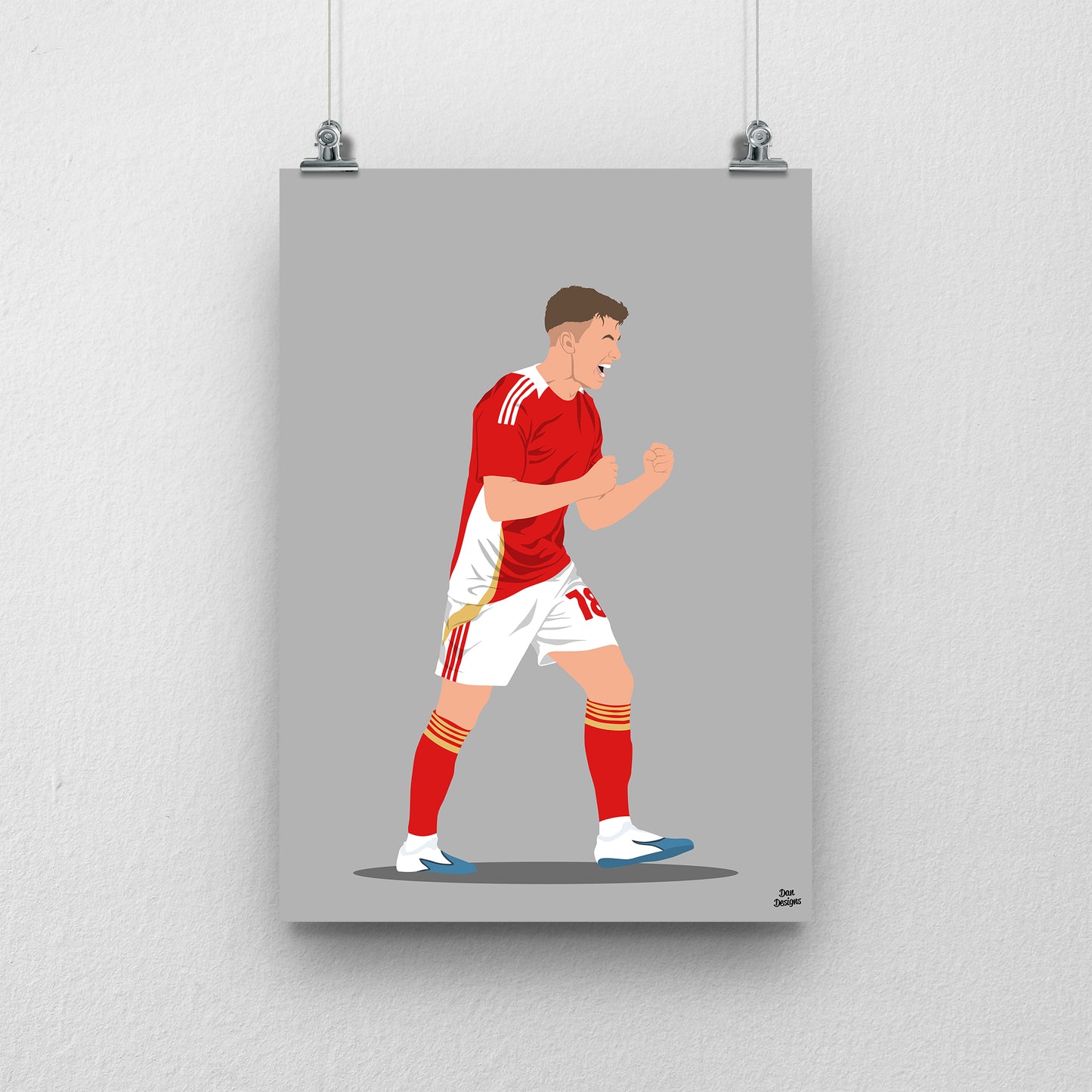 Gav Kilkenny Print – Swindon Town Football Artwork