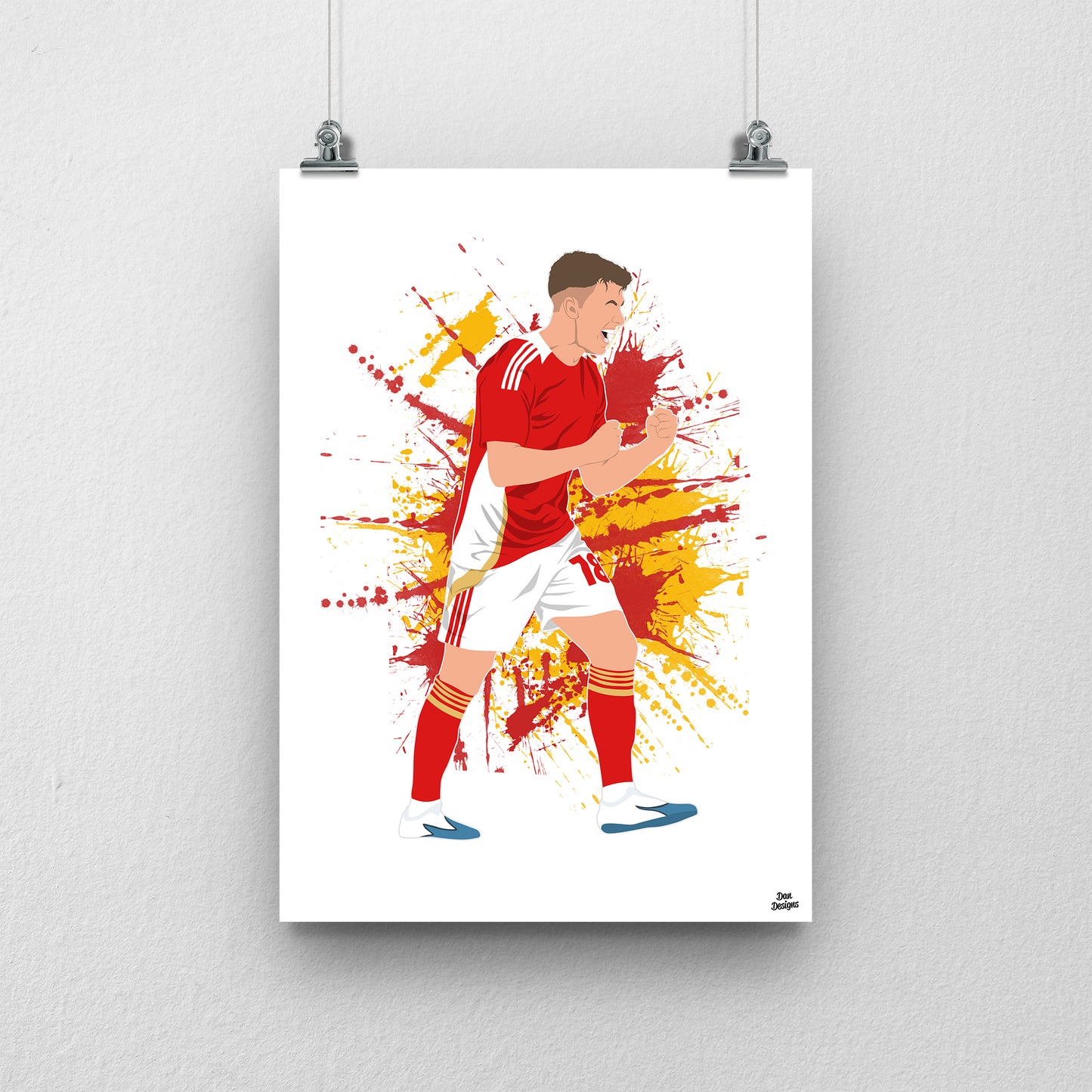 Gav Kilkenny Print – Swindon Town Football Artwork