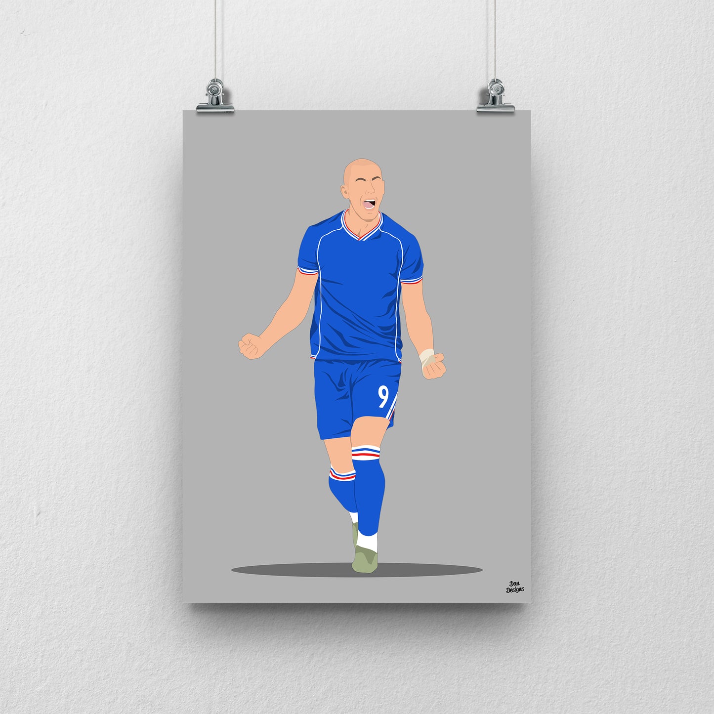 Georgie Kelly Carlisle United Print – Official Artwork