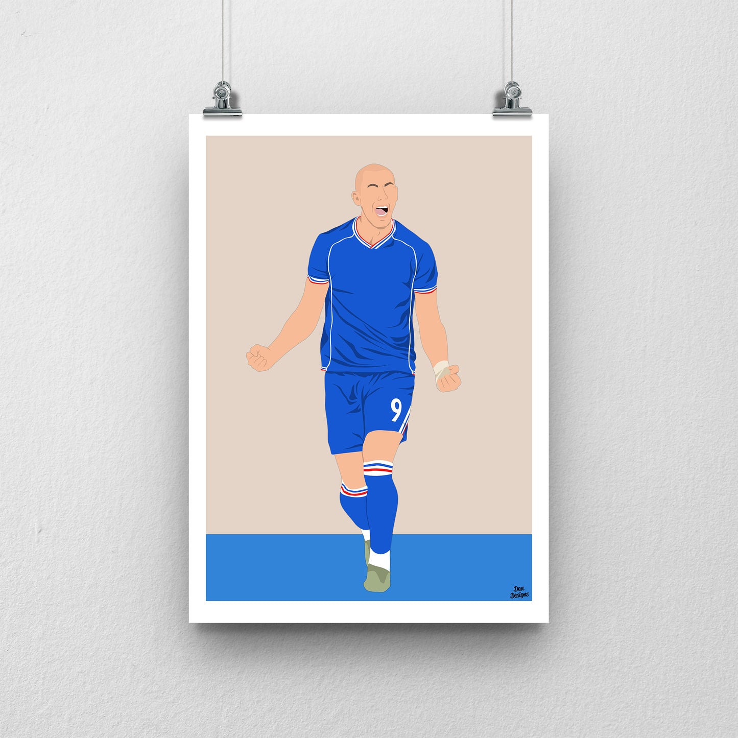 Georgie Kelly Carlisle United Print – Official Artwork
