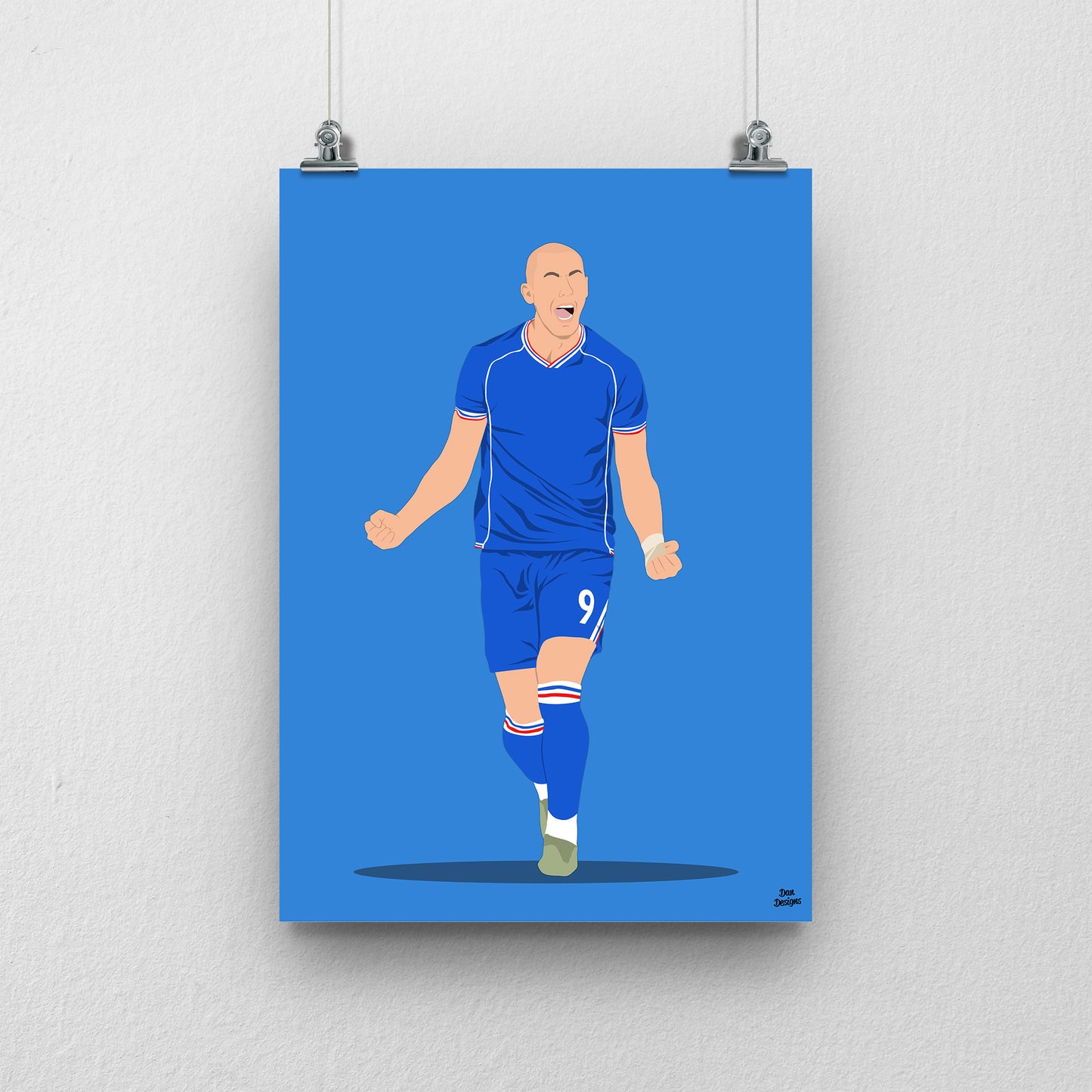 Georgie Kelly Carlisle United Print – Official Artwork