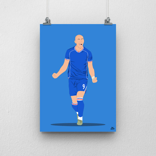 Georgie Kelly Carlisle United Print – Official Artwork