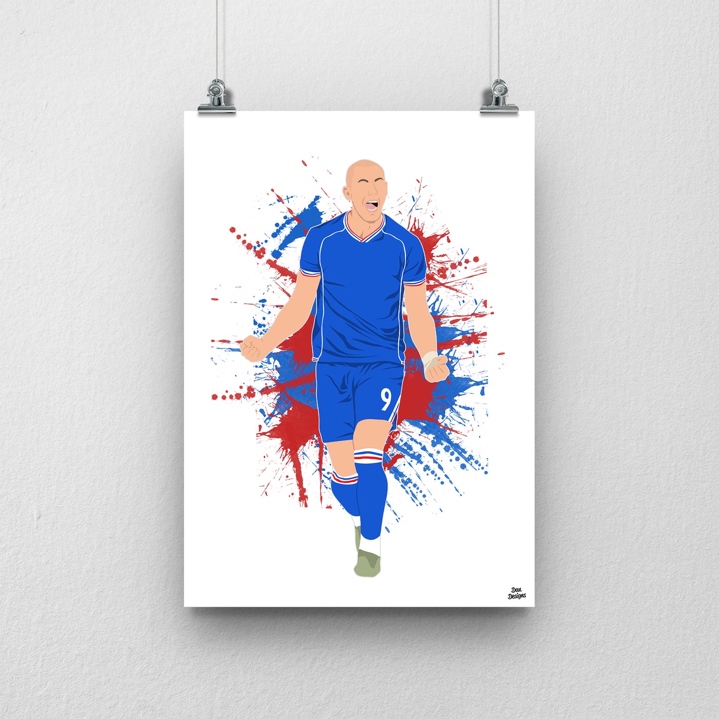 Georgie Kelly Carlisle United Print – Official Artwork