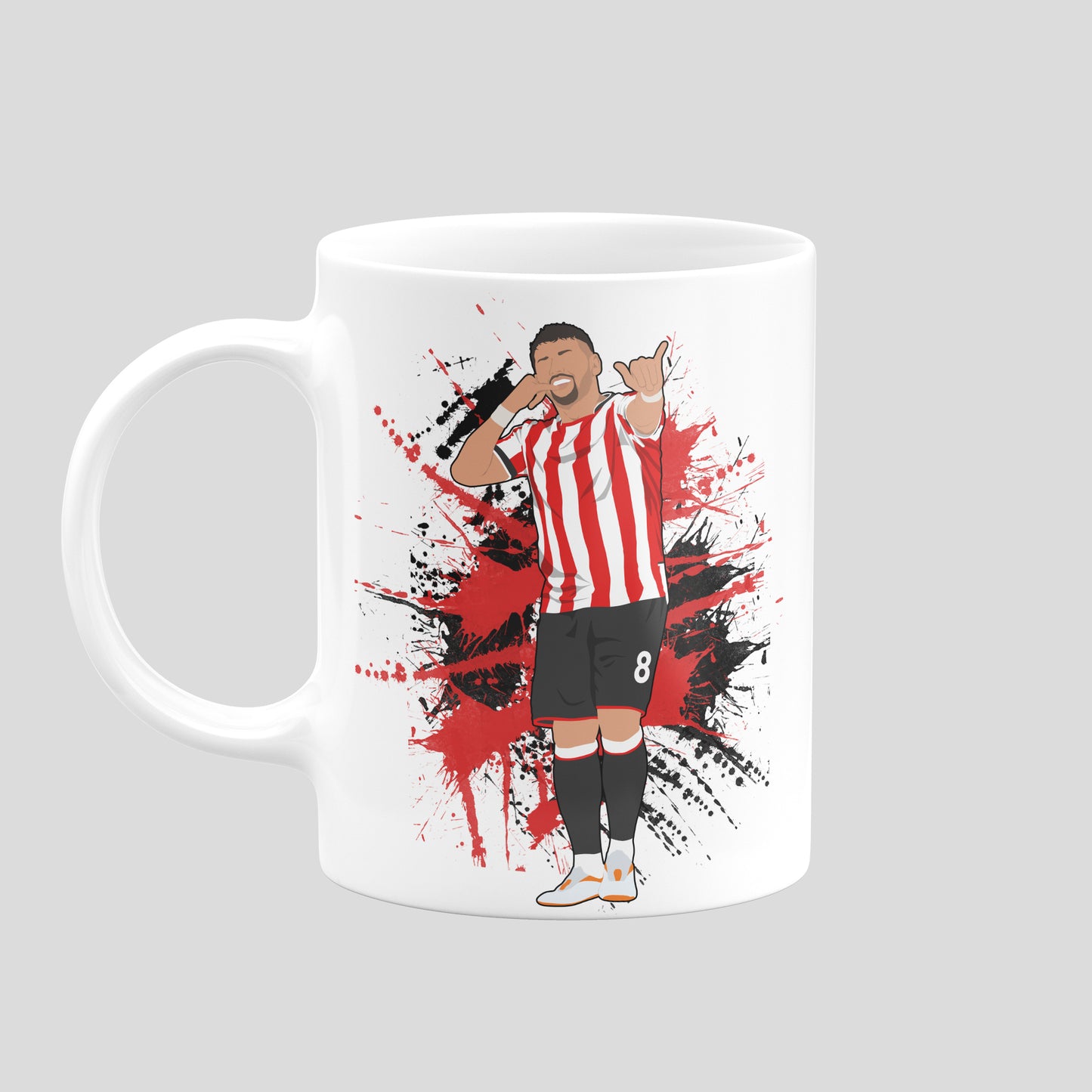 Gustavo Hamer Mug – Sheffield United Football Artwork