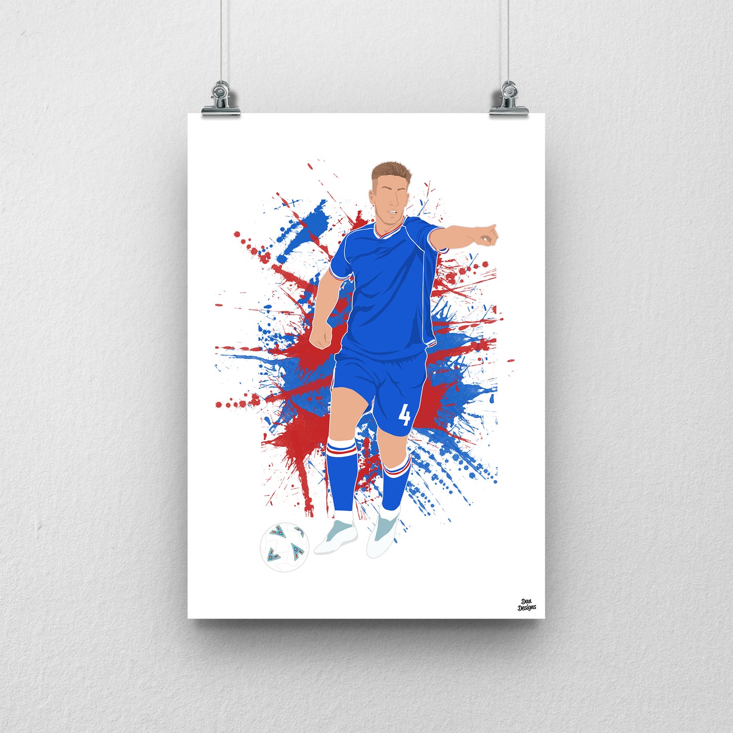 Harvey Bunker Carlisle United Print – Official Artwork