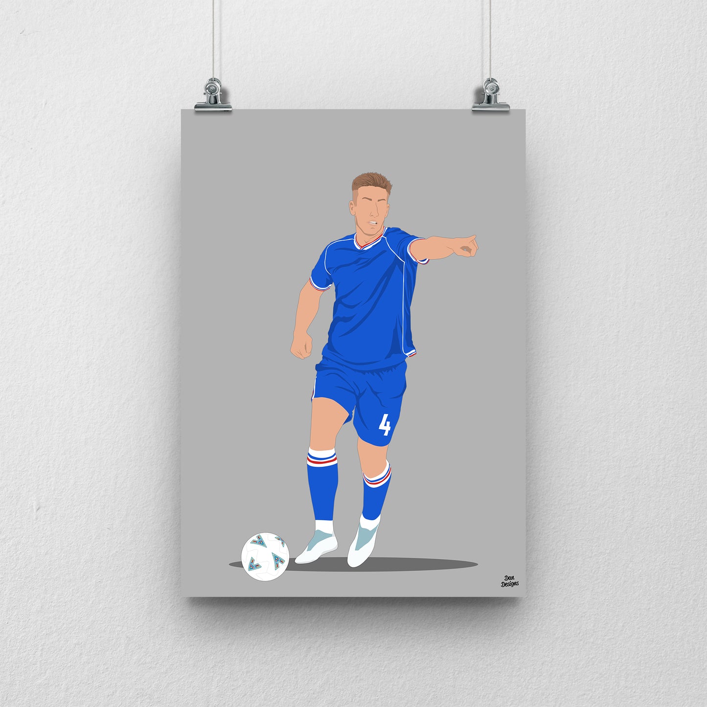 Harvey Bunker Carlisle United Print – Official Artwork
