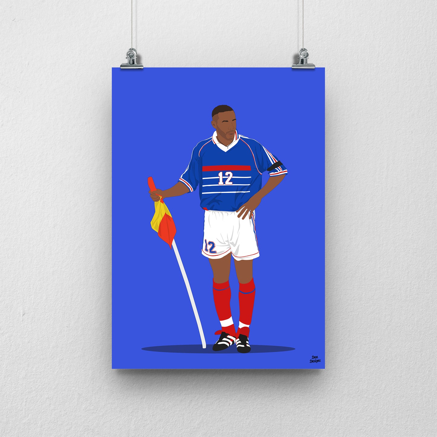Thierry Henry Print – France World Cup Artwork