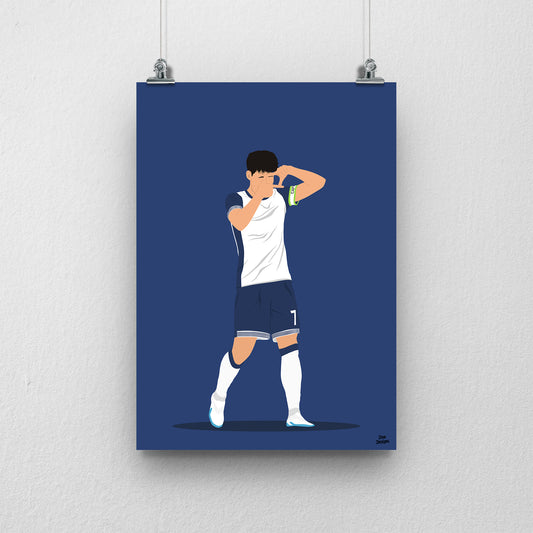 Heung Min Son Print