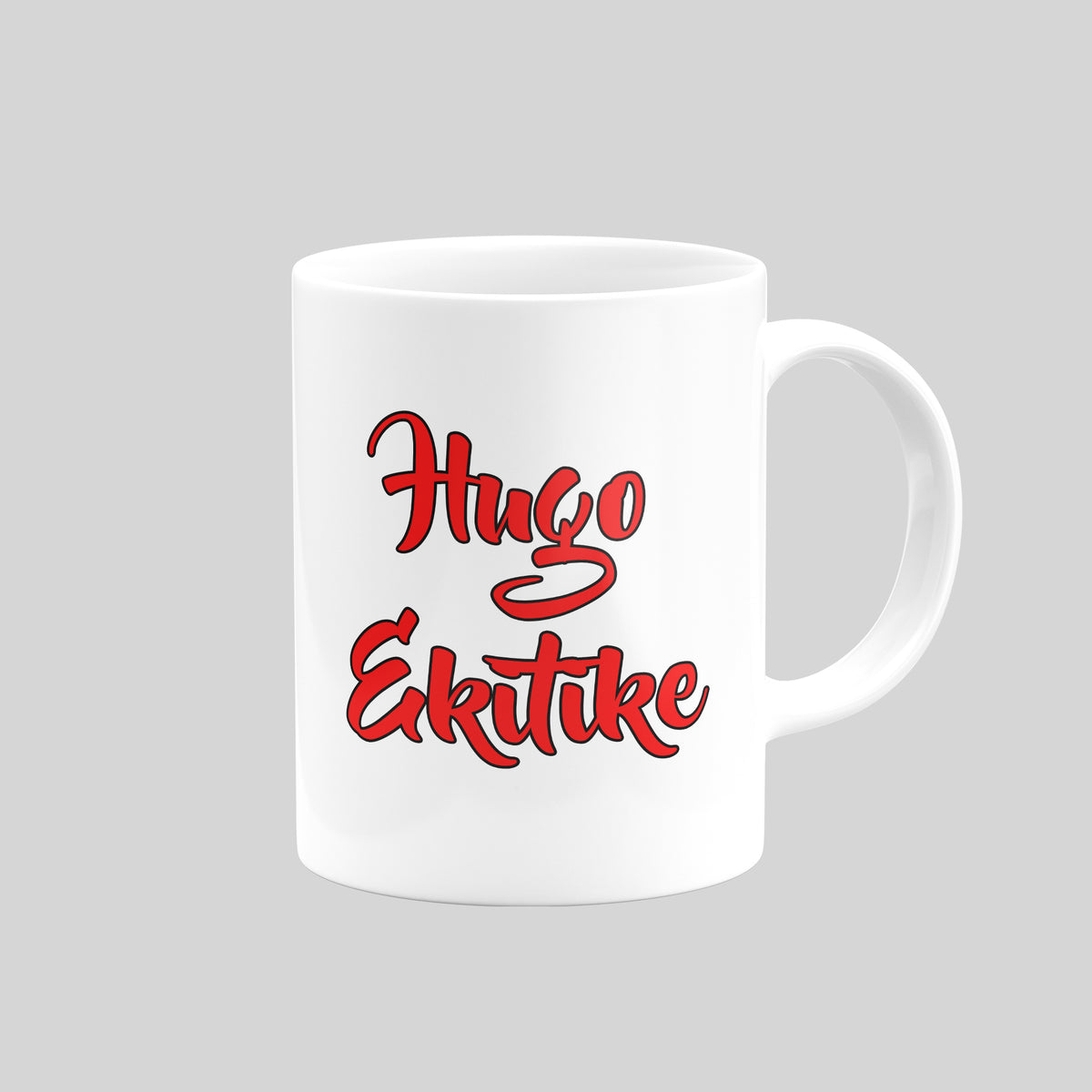 Hugo Ekitike Liverpool mug – reverse design