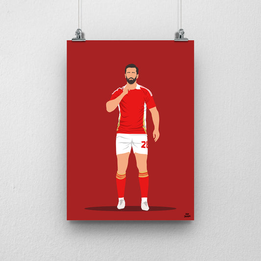Ollie Palmer Swindon Town Print – Official Football Artwork