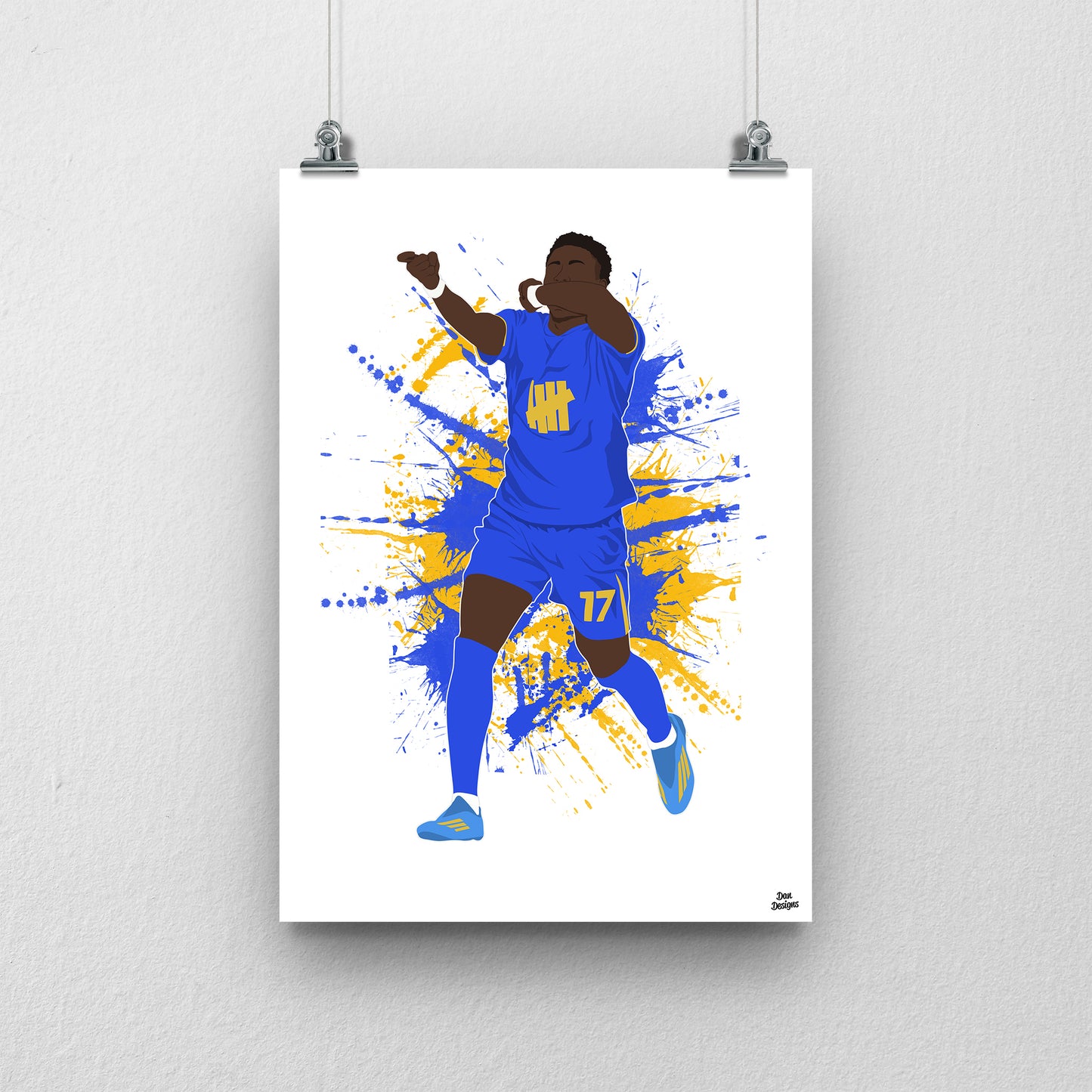 Ibrahim Osman Print – Birmingham City Artwork