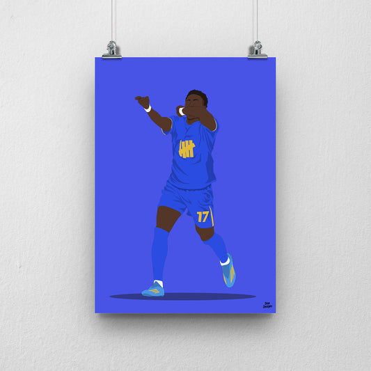 Ibrahim Osman Print – Birmingham City Artwork