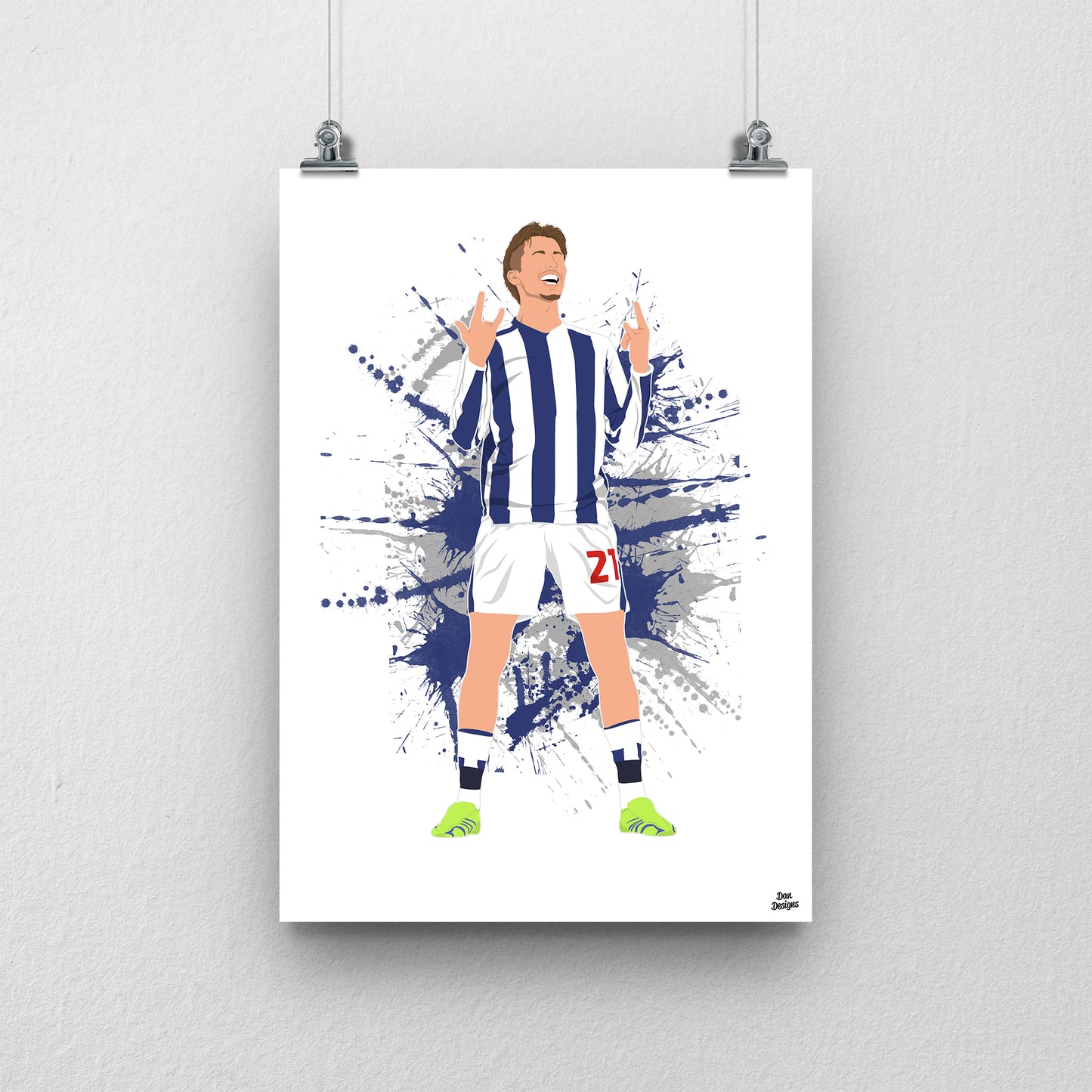 Isaac Price Print – West Brom Poster