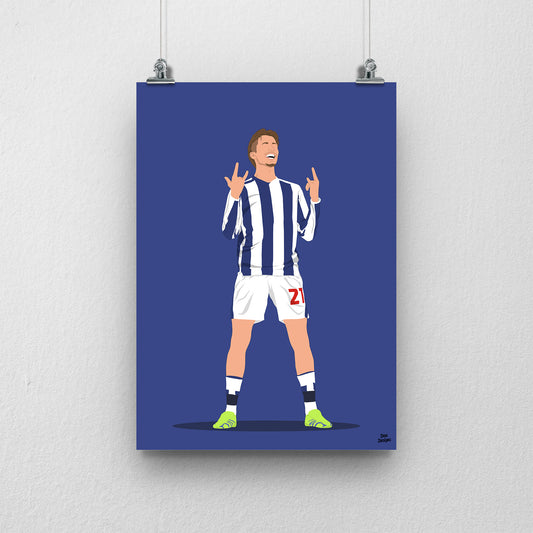 Isaac Price Print – West Brom Poster