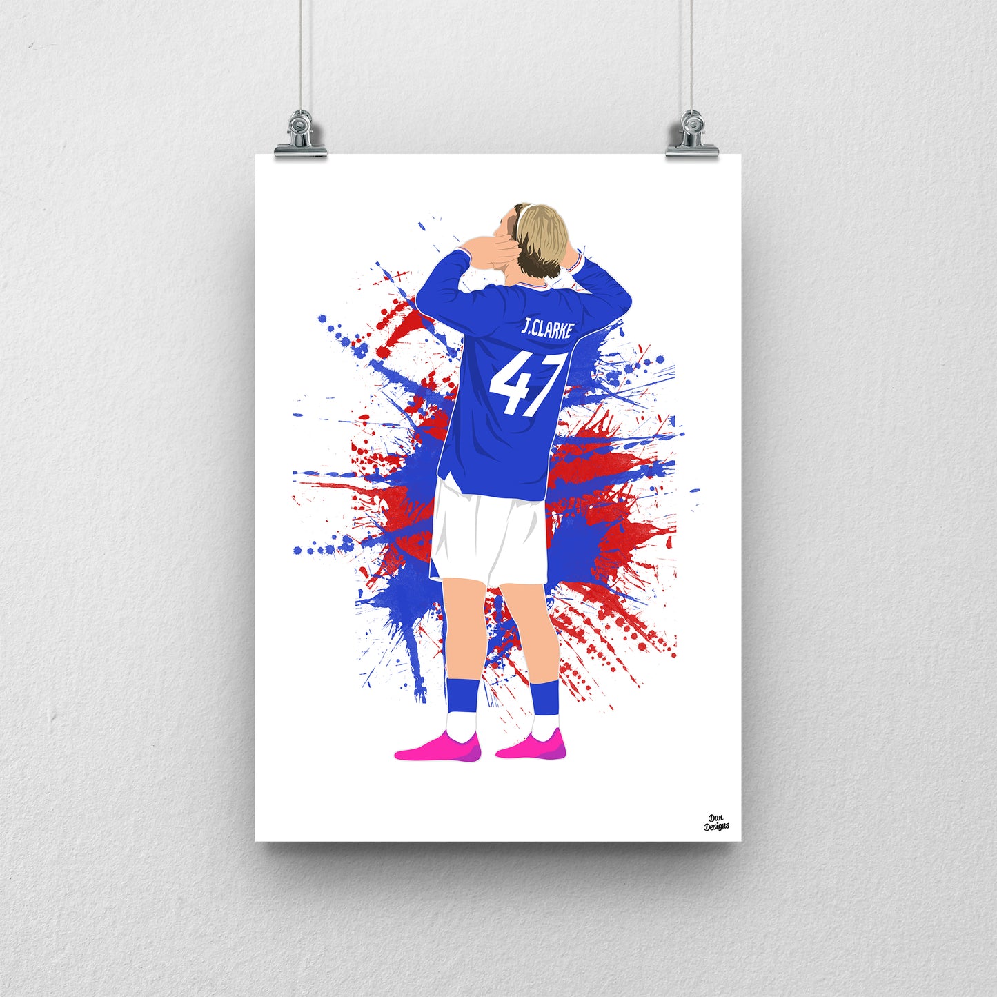 Jack Clarke Ipswich Town Print – Football Poster