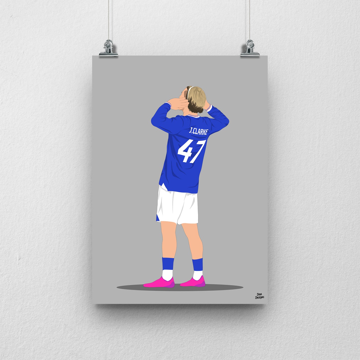Jack Clarke Ipswich Town Print – Football Poster