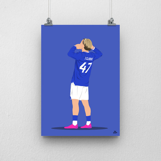 Jack Clarke Ipswich Town Print – Football Poster