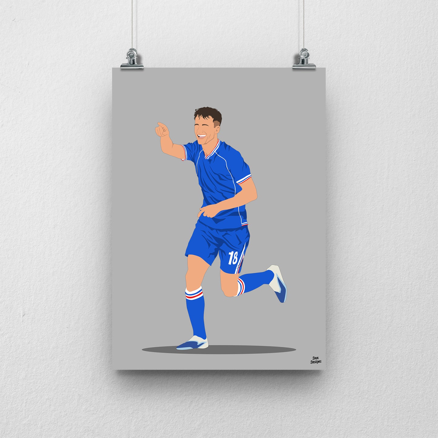 Jack Ellis Carlisle United Print – Official Artwork