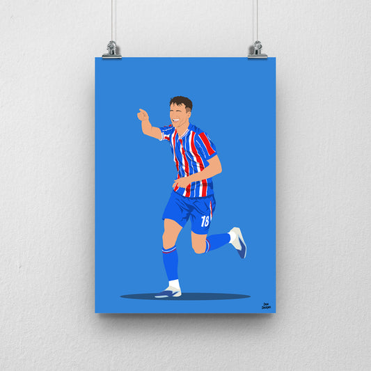 Jack Elllis Carlisle United Print – Official Artwork