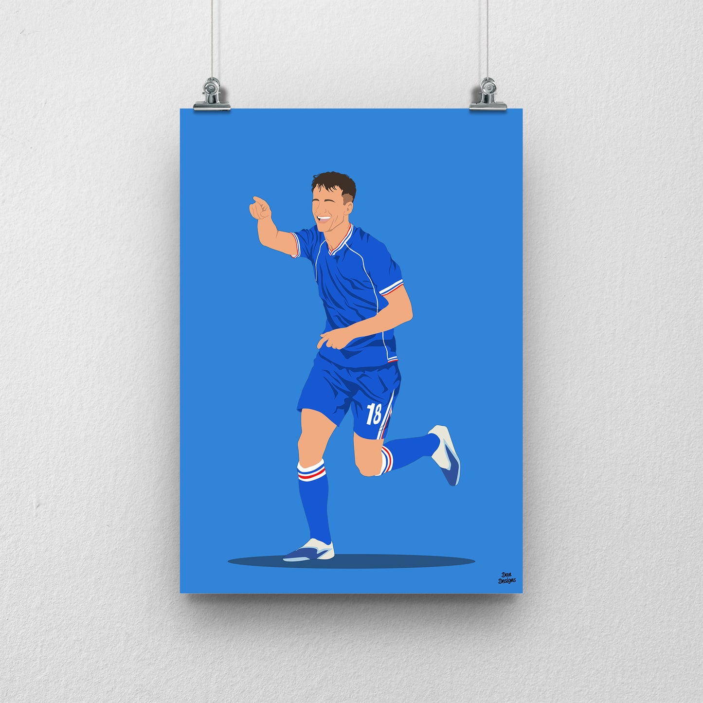 Jack Ellis Carlisle United Print – Official Artwork